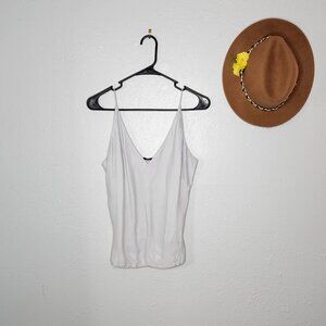 J Brand Size S Bluish Gray 100% Silk Camisole